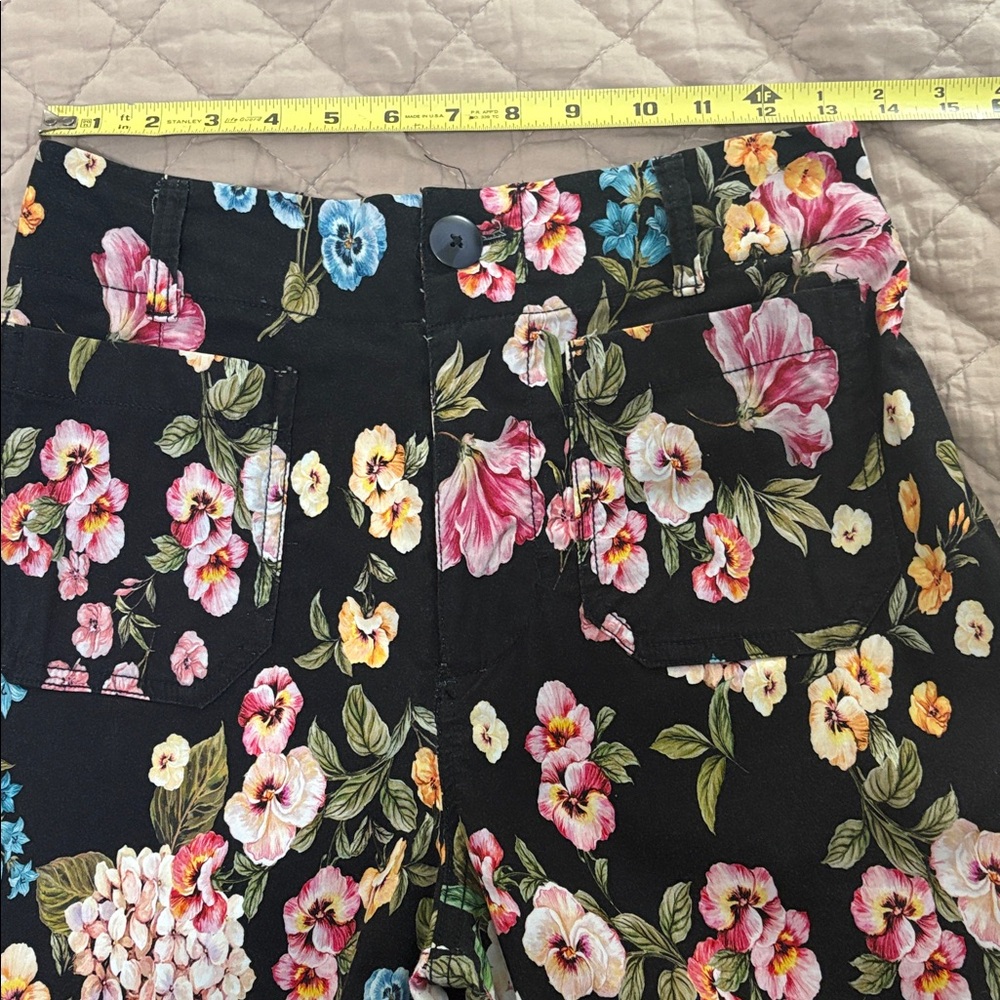 *Rare* Anthropologie Maeve The Colette Floral Wide-Leg Pants. Great condition! - Picture 6 of 8